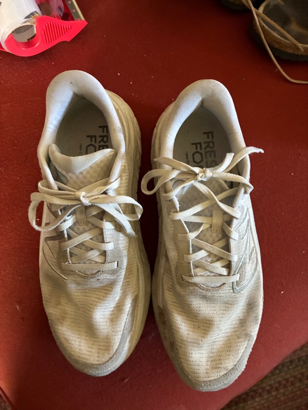 New Balance Women's Athletic Shoes in Light Gray